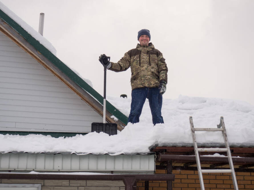 winter gutter maintenance